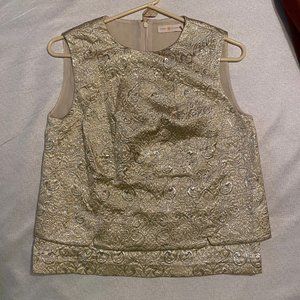 Tory Burch Golden Sparkly Top (Will negotiate)